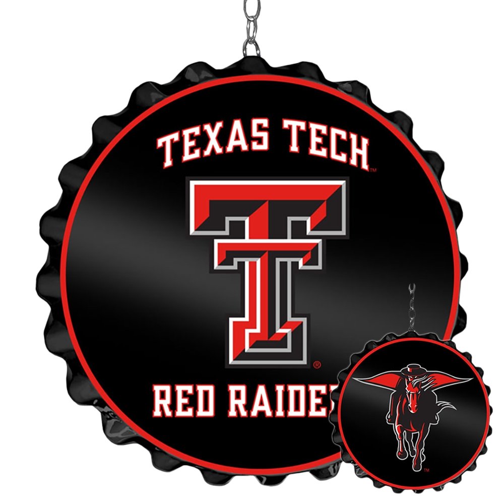 Texas Tech Red Raiders: Bottle Cap Dangler - The Fan-Brand
