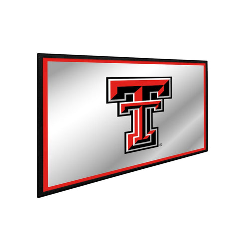 Texas Tech Red Raiders: Framed Mirrored Wall Sign - The Fan-Brand