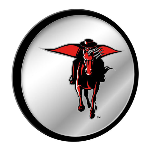 Texas Tech Red Raiders: Mascot - Modern Disc Mirrored Wall Sign - The Fan-Brand