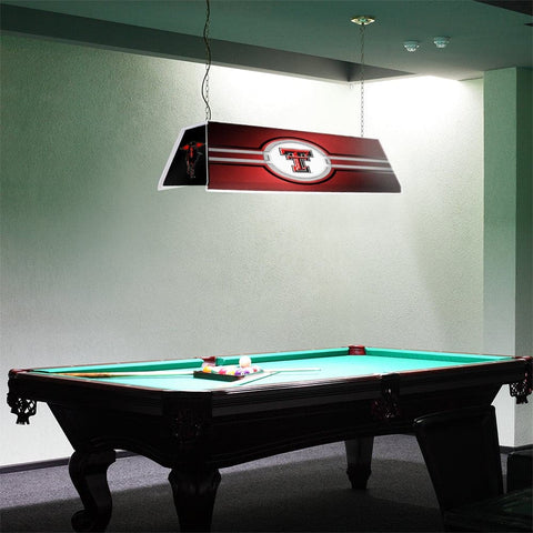Texas Tech Red Raiders: Masked Raider - Edge Glow Pool Table Light - The Fan-Brand