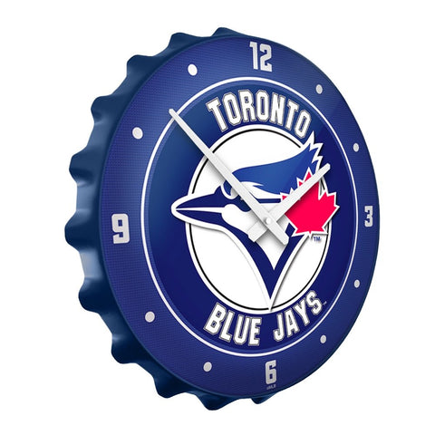 Toronto Blue Jays: Bottle Cap Wall Clock - The Fan-Brand