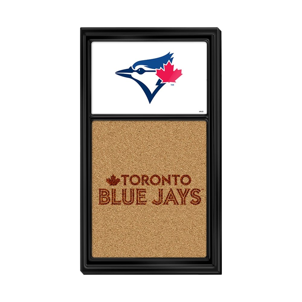 Toronto Blue Jays: Dual Logo - Cork Note Board - The Fan-Brand