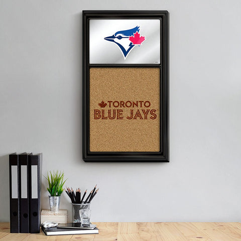 Toronto Blue Jays: Dual Logo - Mirrored Dry Erase Note Board - The Fan-Brand