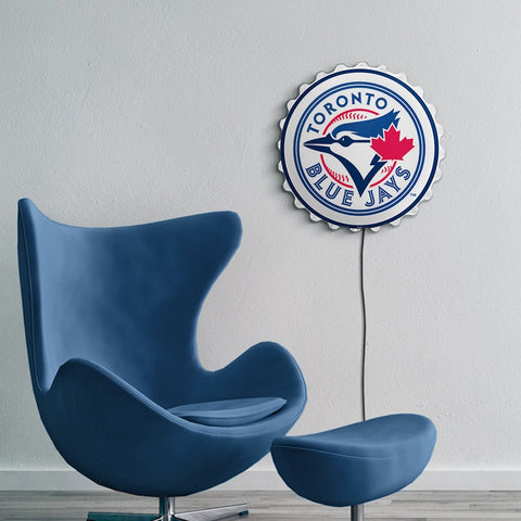 Toronto Blue Jays: Logo - Bottle Cap Wall Light - The Fan-Brand