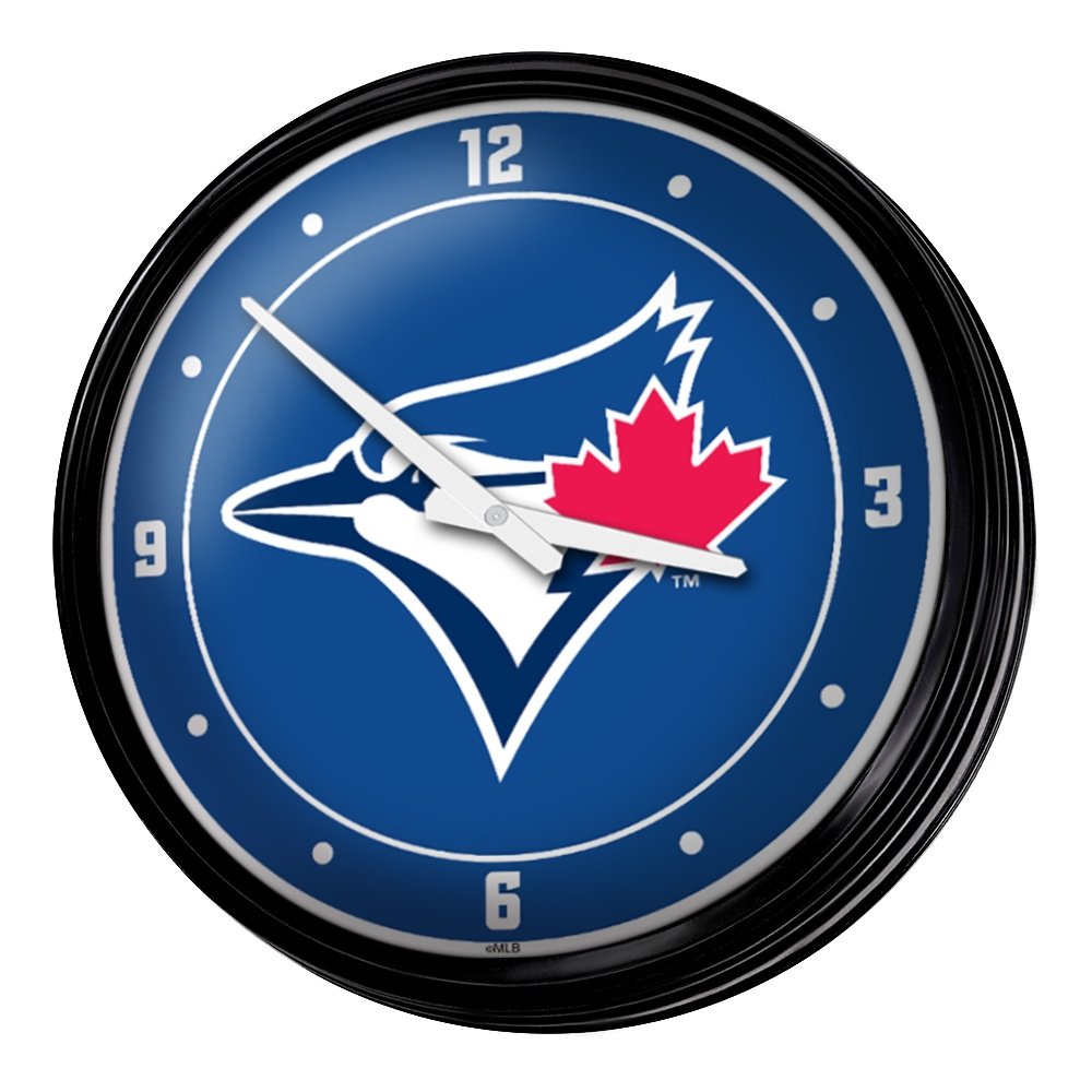 Toronto Blue Jays: Logo - Retro Lighted Wall Clock - The Fan-Brand