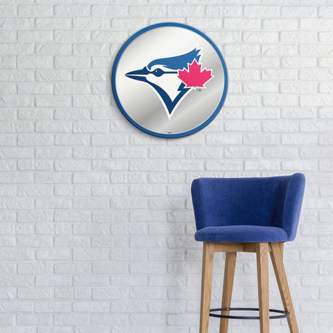 Toronto Blue Jays: Modern Disc Mirrored Wall Sign - The Fan-Brand