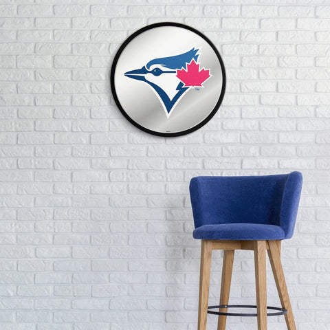 Toronto Blue Jays: Modern Disc Mirrored Wall Sign - The Fan-Brand