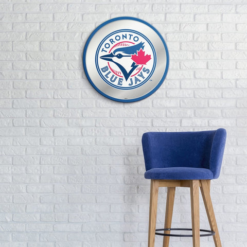 Toronto Blue Jays: Modern Disc Mirrored Wall Sign - The Fan-Brand