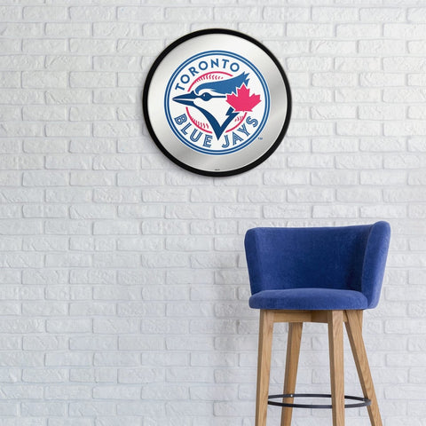 Toronto Blue Jays: Modern Disc Mirrored Wall Sign - The Fan-Brand