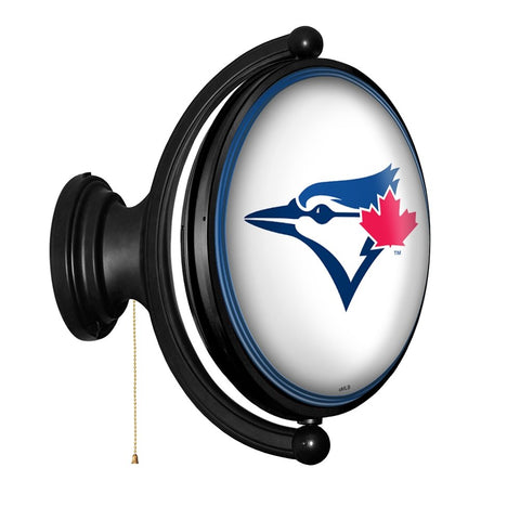 Toronto Blue Jays: Original Oval Rotating Lighted Wall Sign - The Fan-Brand