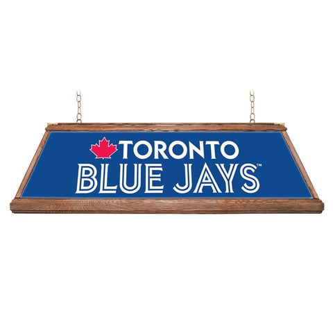 Toronto Blue Jays: Premium Wood Pool Table Light - The Fan-Brand