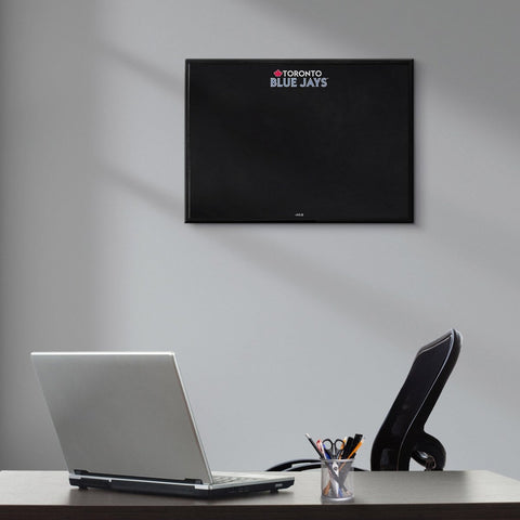 Toronto Blue Jays: Wordmark - Framed Chalkboard - The Fan-Brand