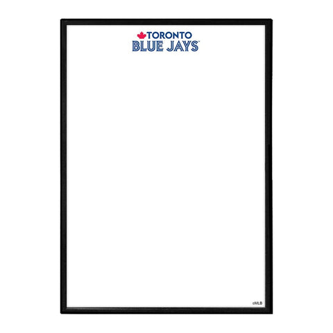 Toronto Blue Jays: Wordmark - Framed Dry Erase Wall Sign - The Fan-Brand