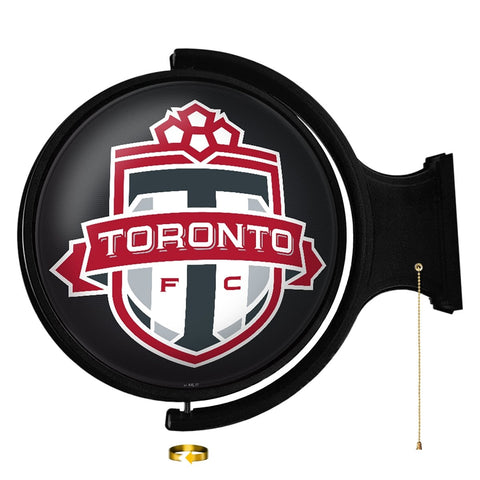 Toronto FC: Original Round Rotating Lighted Wall Sign - The Fan-Brand