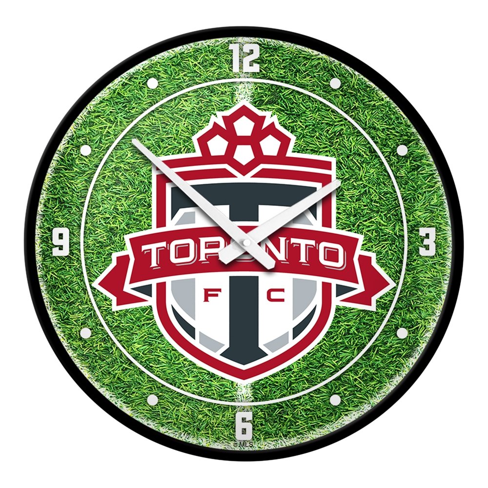 Toronto FC: Pitch - Modern Disc Wall Clock - The Fan-Brand