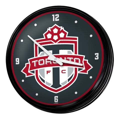 Toronto FC: Retro Lighted Wall Clock - The Fan-Brand