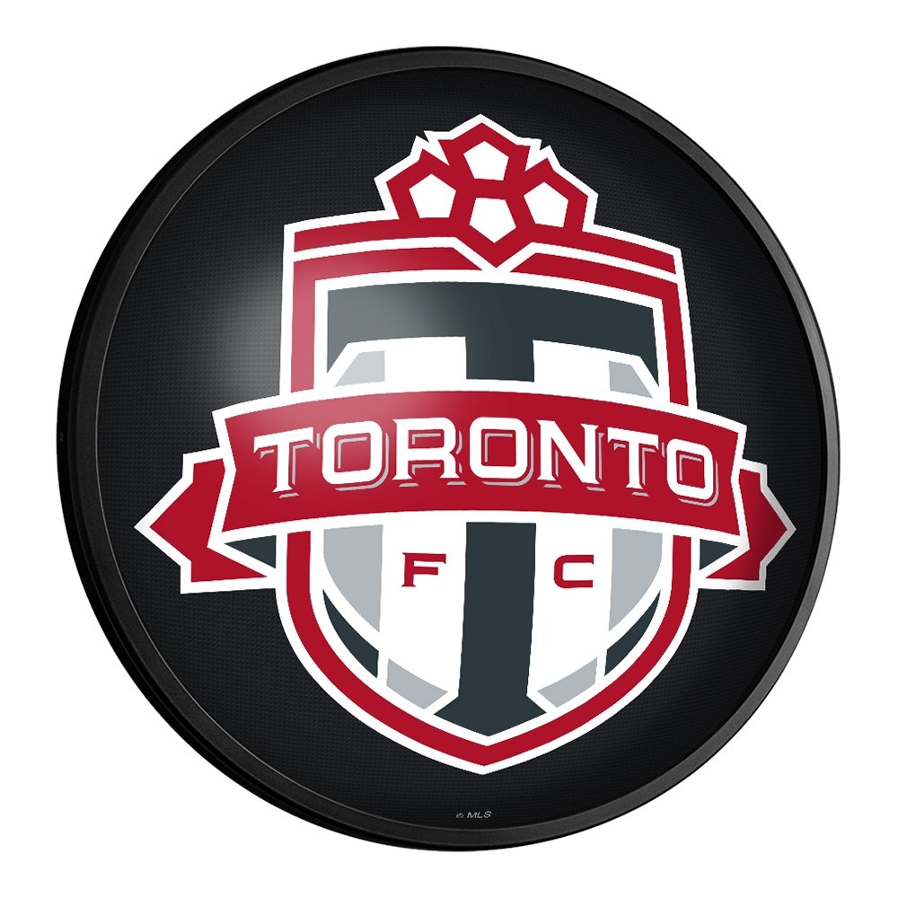 Toronto FC: Round Slimline Lighted Wall Sign - The Fan-Brand