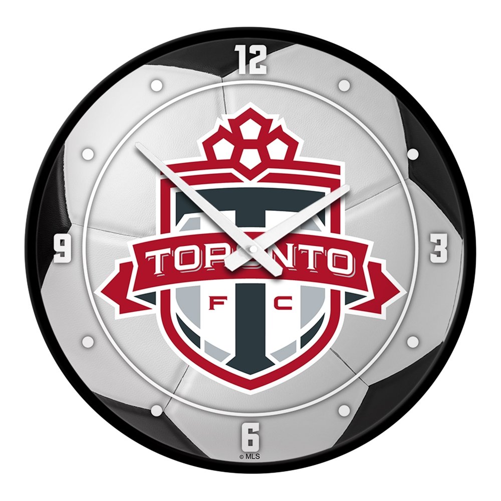 Toronto FC: Soccer Ball - Modern Disc Wall Clock - The Fan-Brand