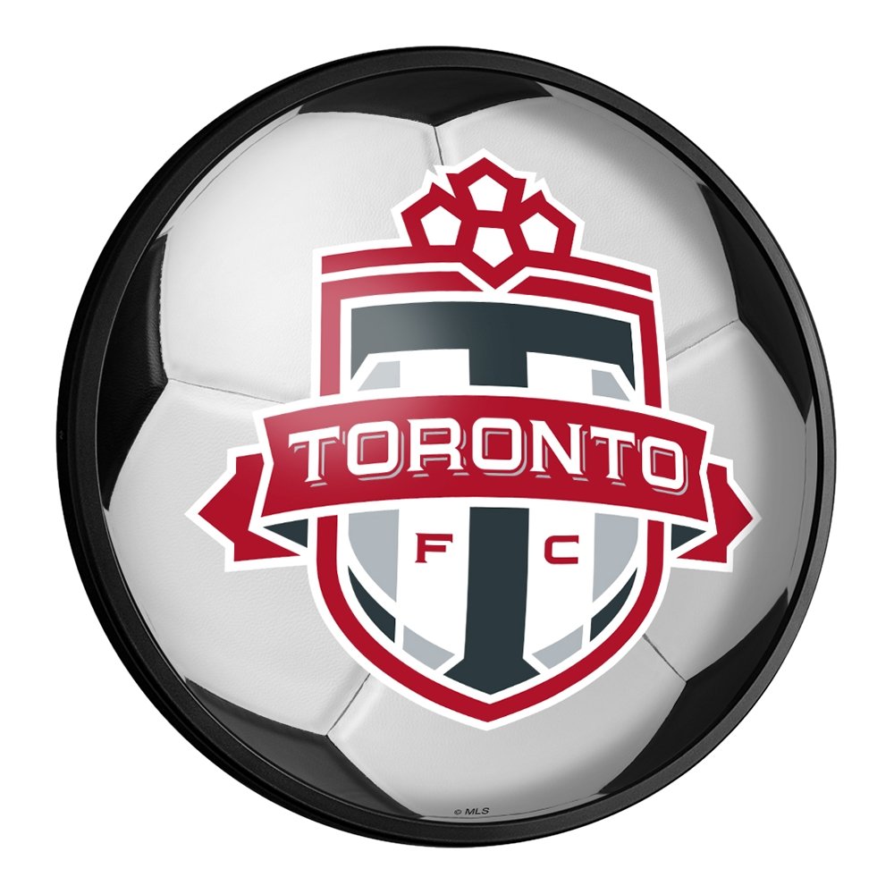 Toronto FC: Soccer - Round Slimline Lighted Wall Sign - The Fan-Brand