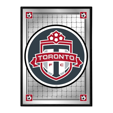 Toronto FC: Team Spirit - Framed Mirrored Wall Sign - The Fan-Brand