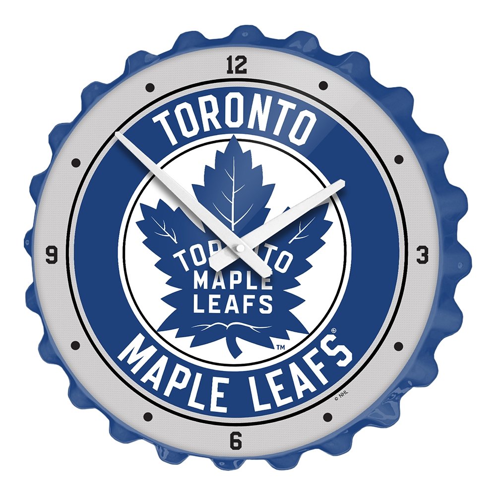 Toronto Maple Leaf: Bottle Cap Wall Clock - The Fan-Brand