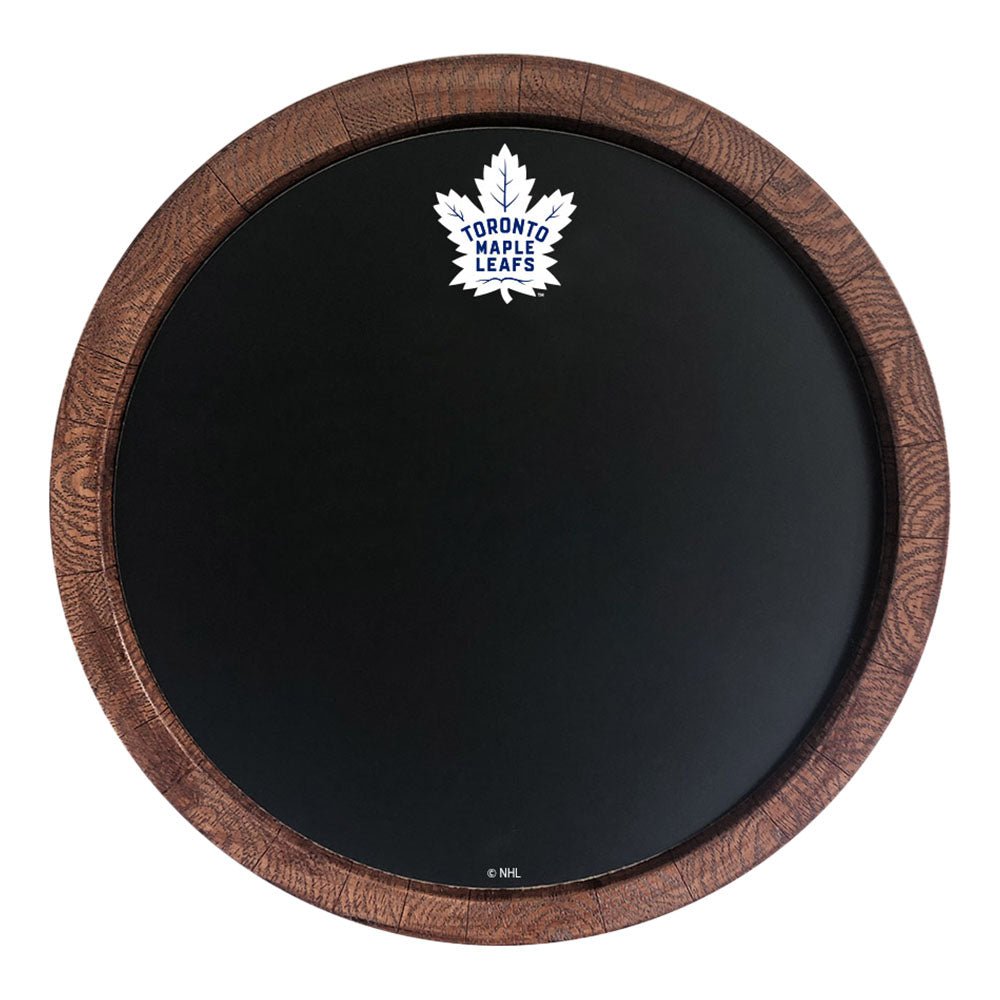 Toronto Maple Leafs: Barrel Top Chalkboard Sign - The Fan-Brand