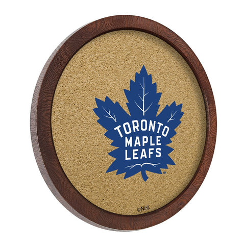Toronto Maple Leafs: Barrel Top Cork Note Board - The Fan-Brand