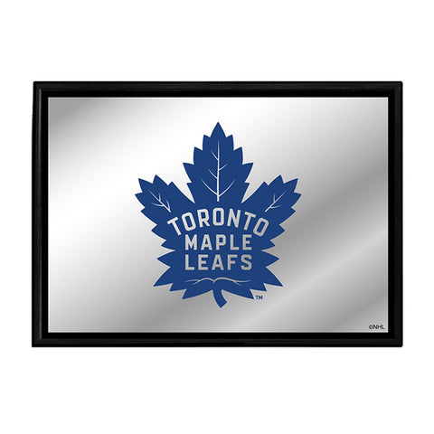 Toronto Maple Leafs: Framed Mirrored Wall Sign - The Fan-Brand