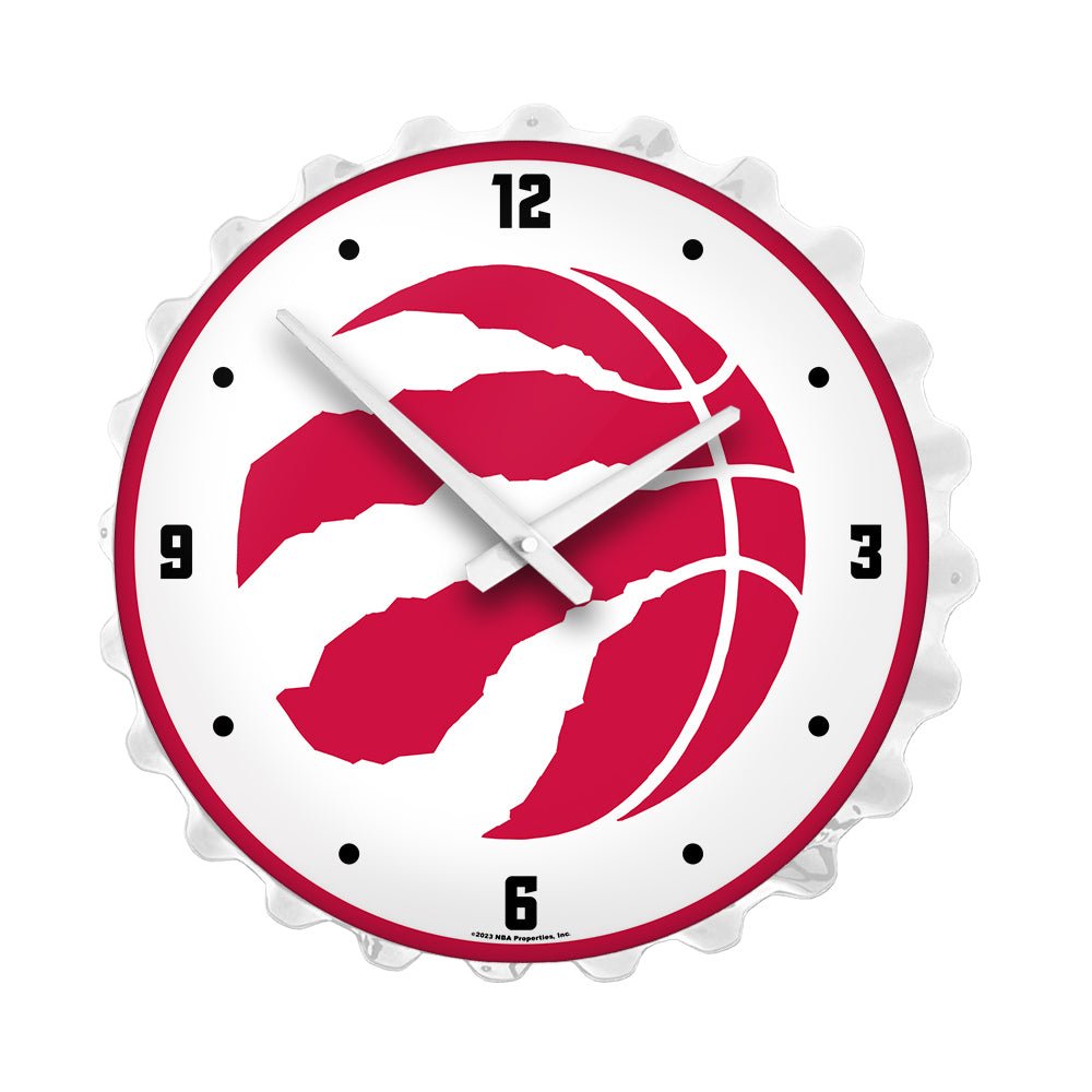 Toronto Raptors: Bottle Cap Lighted Wall Clock - The Fan-Brand