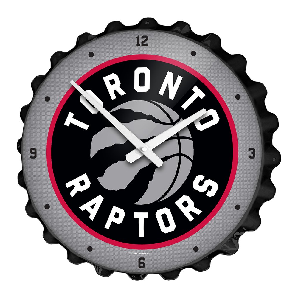 Toronto Raptors: Bottle Cap Wall Clock - The Fan-Brand