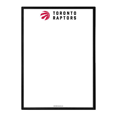 Toronto Raptors: Framed Dry Erase Wall Sign - The Fan-Brand