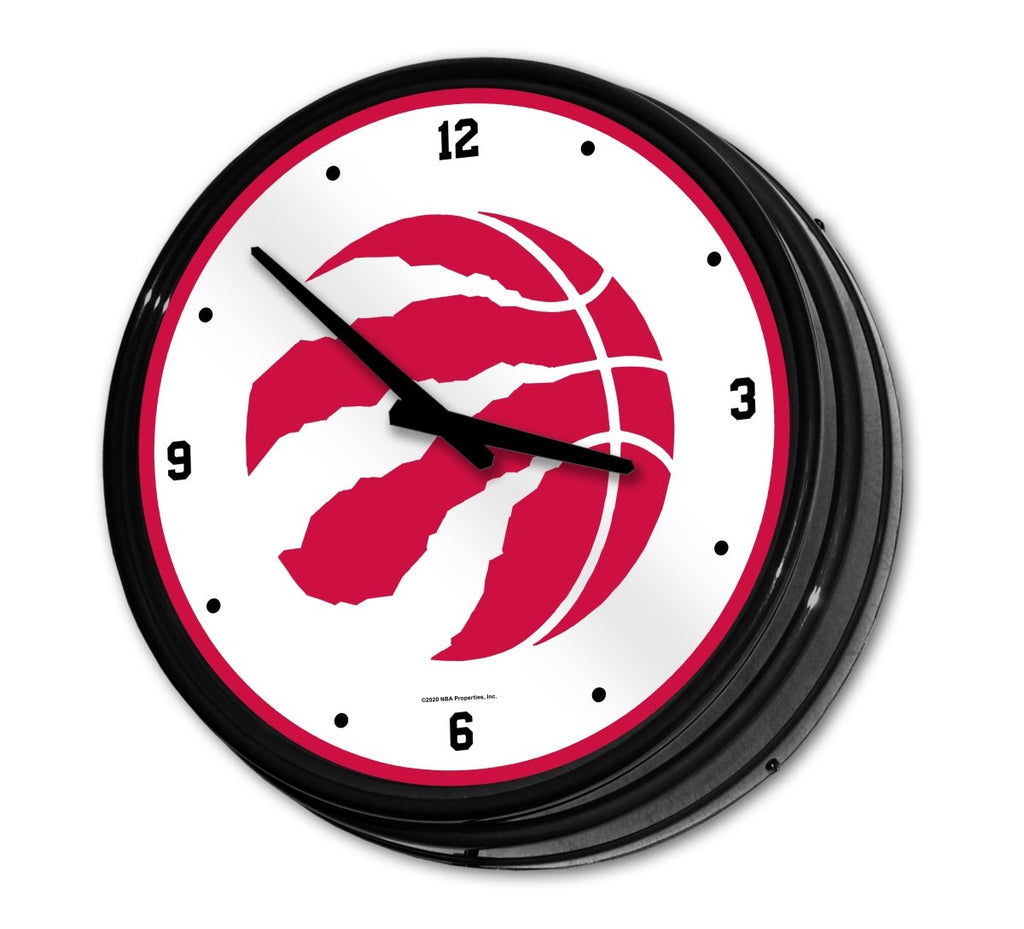 Toronto Raptors: Retro Lighted Wall Clock - The Fan-Brand