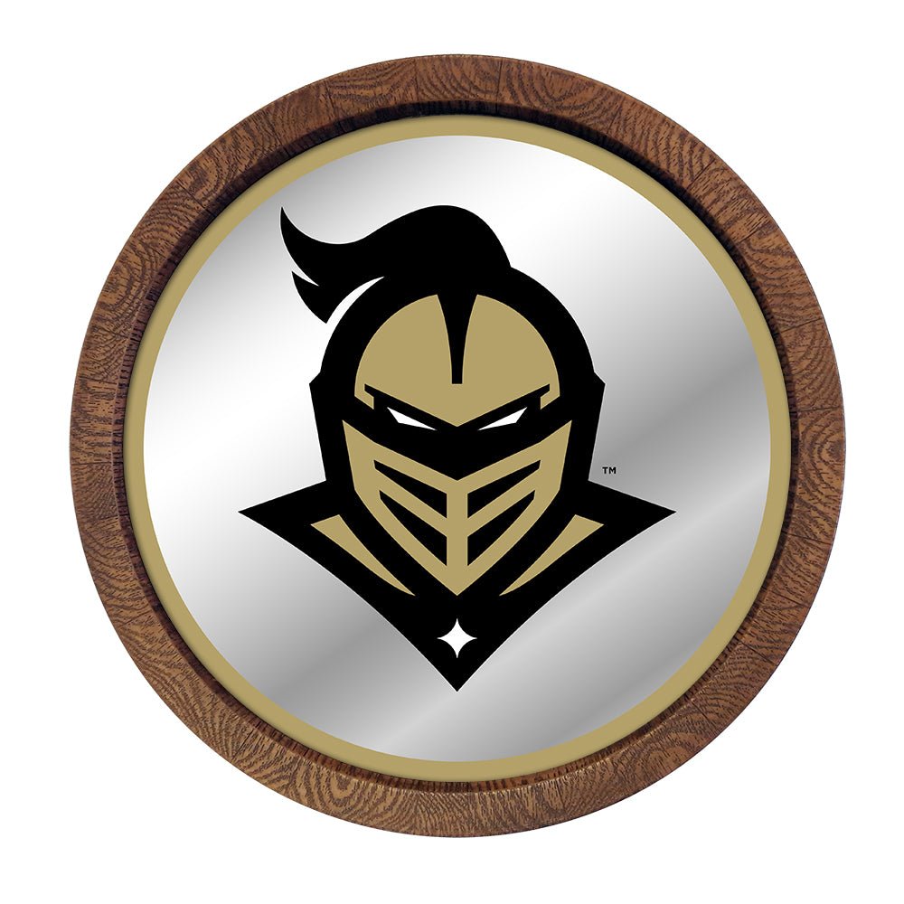 UCF Knights: Mascot - Mirrored Barrel Top Mirrored Wall Sign - The Fan-Brand