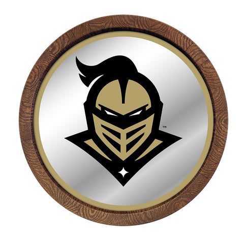 UCF Knights: Mascot - Mirrored Barrel Top Mirrored Wall Sign - The Fan-Brand