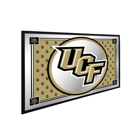 UCF Knights: Team Spirit - Framed Mirrored Wall Sign - The Fan-Brand