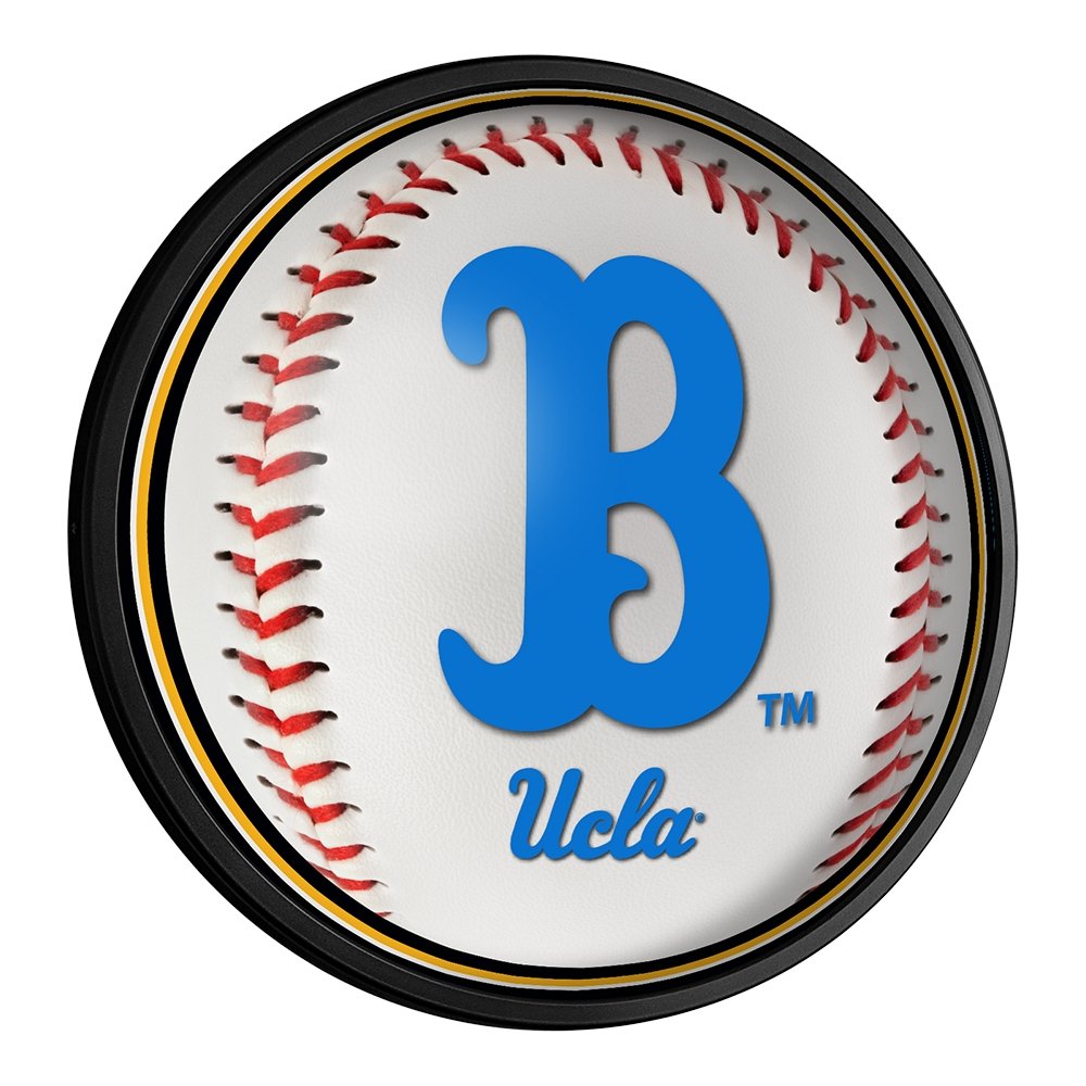 UCLA Bruins: Baseball - Slimline Lighted Wall Sign - The Fan-Brand