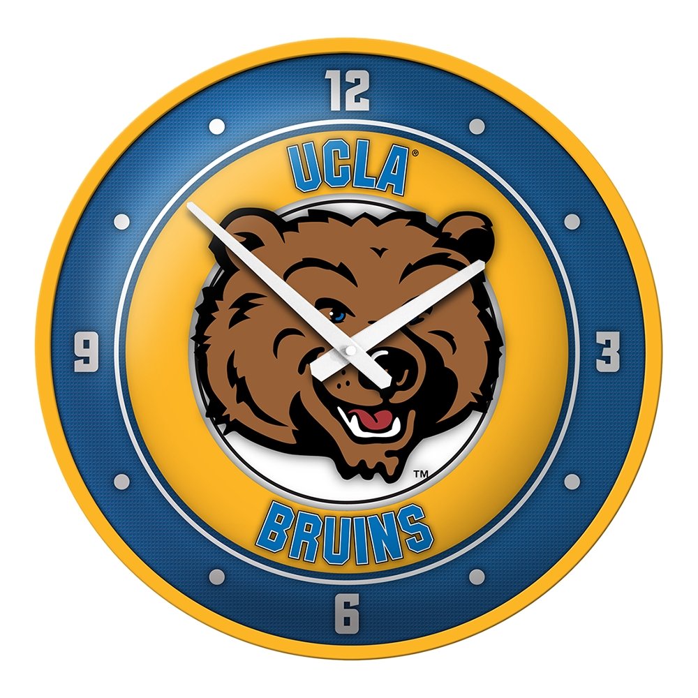 UCLA Bruins: Mascot - Modern Disc Wall Clock - The Fan-Brand