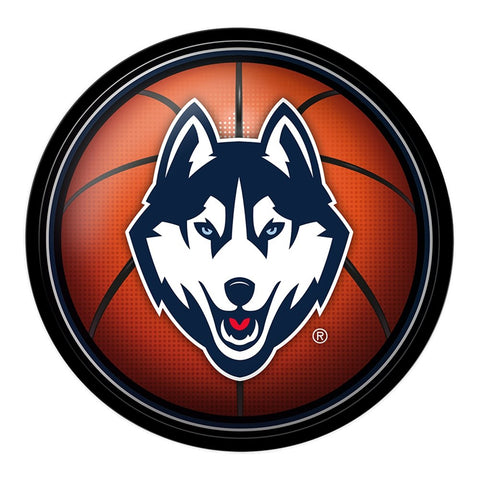 UConn Huskies: Basketball - Modern Disc Wall Sign - The Fan-Brand