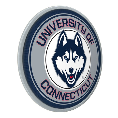 UConn Huskies: Modern Disc Wall Sign - The Fan-Brand