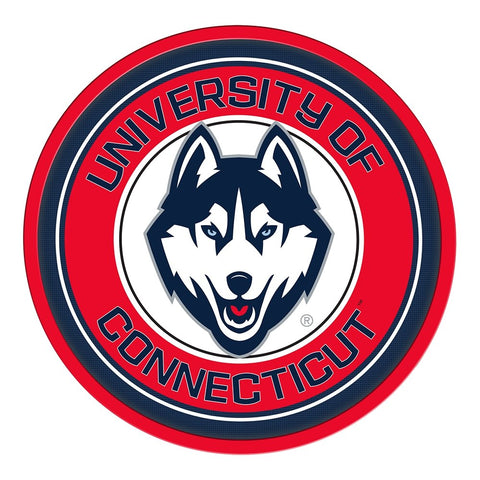 UConn Huskies: Modern Disc Wall Sign - The Fan-Brand