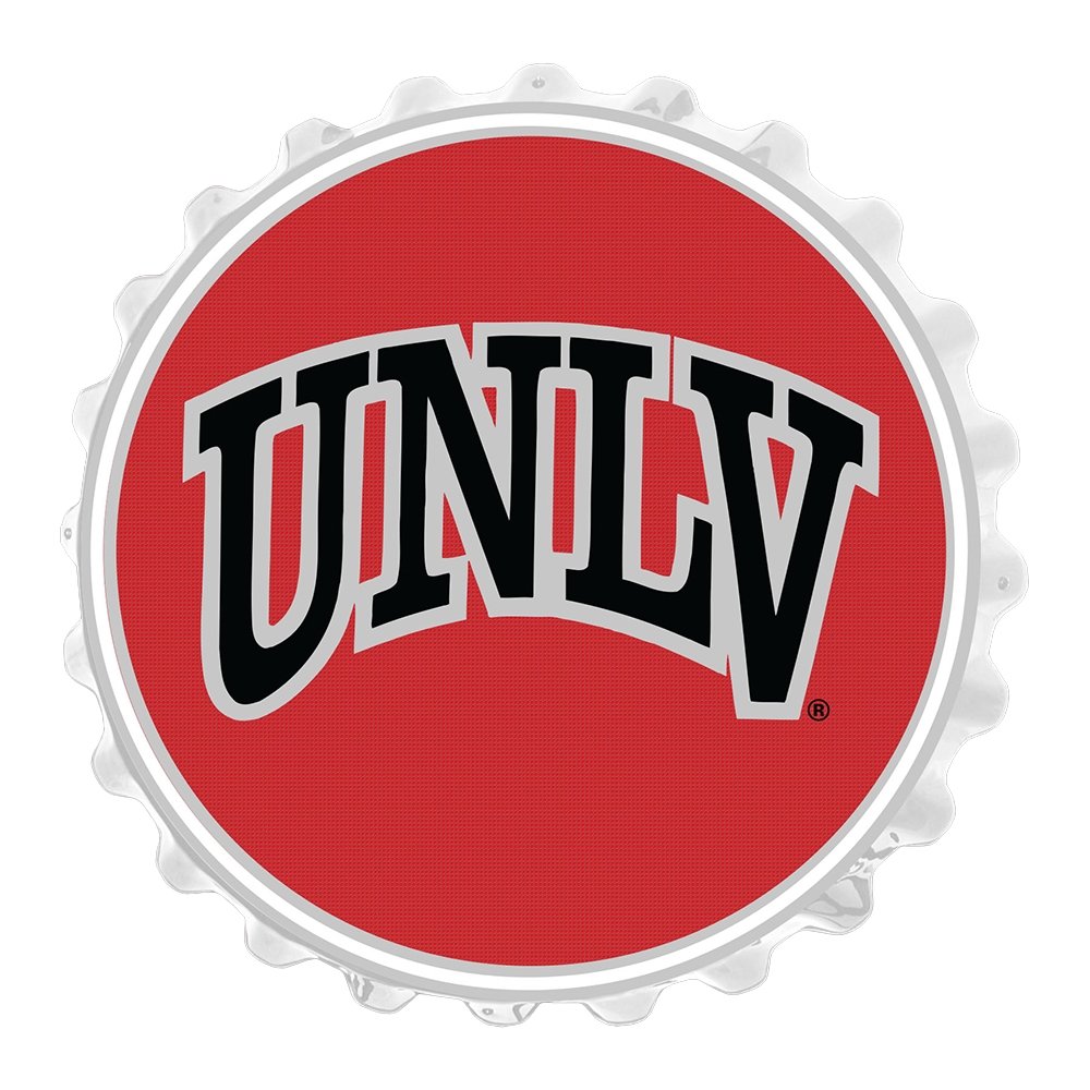 UNLV Rebels: Bottle Cap Wall Sign - The Fan-Brand