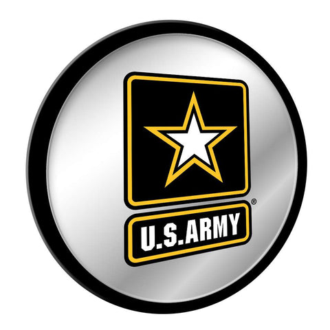 US Army Army: Modern Disc Mirrored Wall Sign - The Fan-Brand