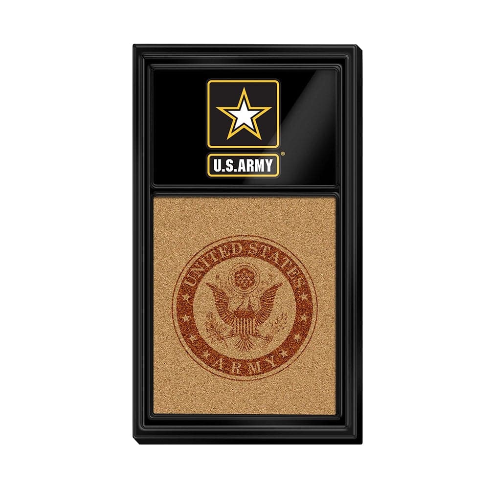 US Army: Dual Logo - Cork Note Board - The Fan-Brand