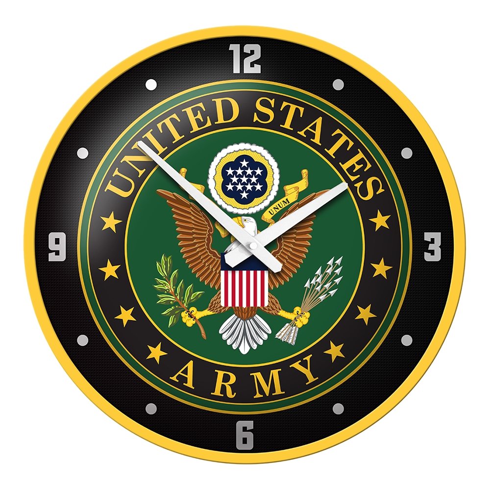 US Army: Modern Disc Wall Clock - The Fan-Brand