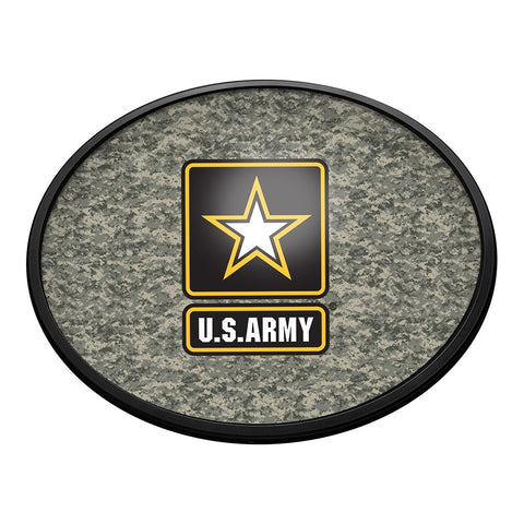 US Army: Oval Slimline Lighted Wall Sign - The Fan-Brand