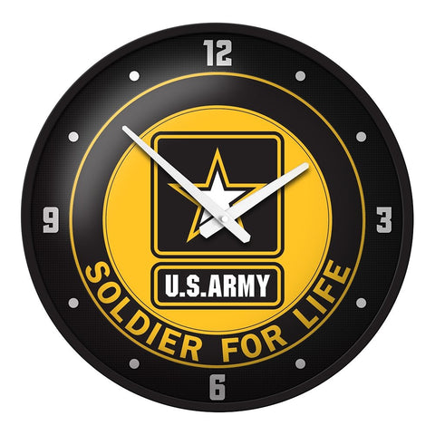 US Army: Soldier for Life - Modern Disc Wall Clock - The Fan-Brand