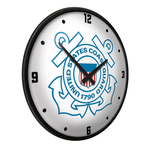US Coast Guard: Modern Disc Wall Clock - The Fan-Brand