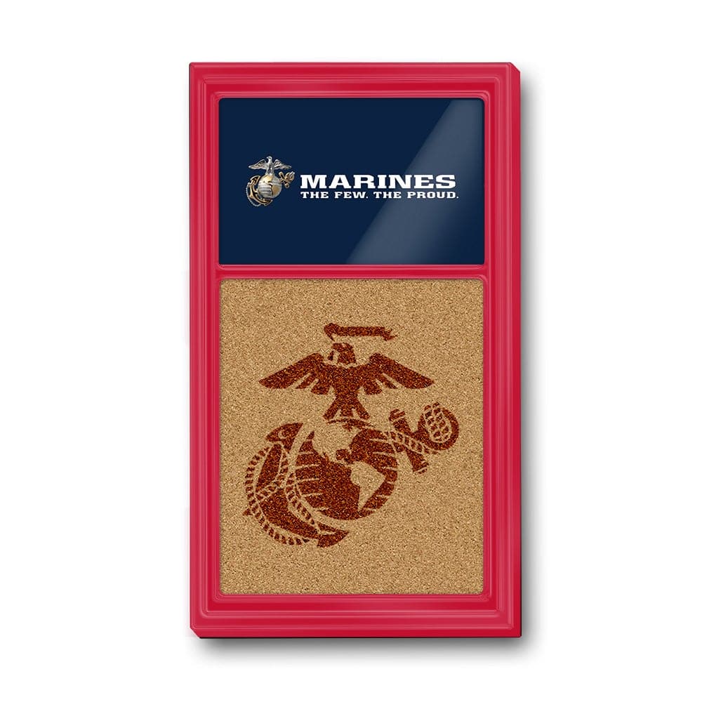 US Marine Corps: Dual Logo - Cork Note Board - The Fan-Brand