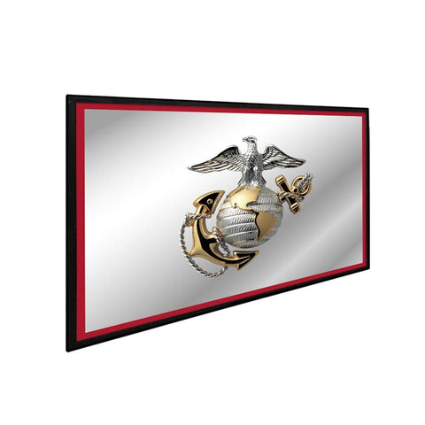 US Marine Corps: Framed Mirrored Wall Sign - The Fan-Brand