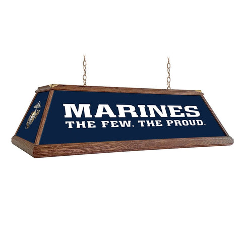 US Marine Corps: Premium Wood Pool Table Light - The Fan-Brand